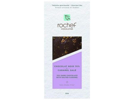 Chocolat Noir 70% et Caramel Salé Online