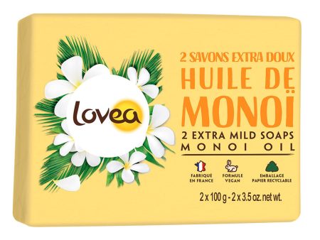 2 Savons Extra-Doux Huile de Monoï Hot on Sale