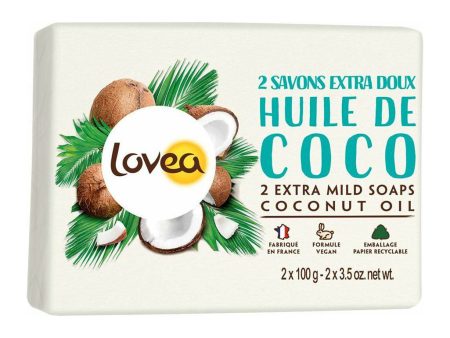 2 Savons Extra-Doux Huile de Coco For Sale