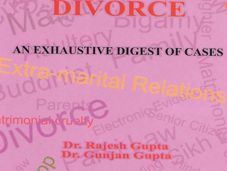 Law of Marriage and Divorce - An exchaustive Digest of Cases on Sale