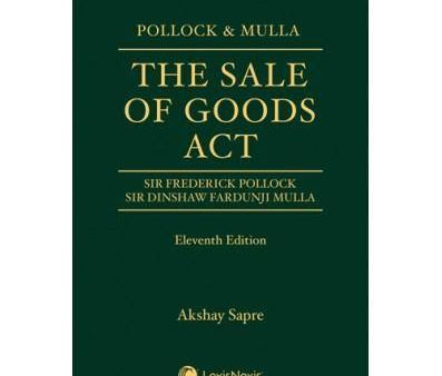 Mulla s The Sale of Goods Act Online now