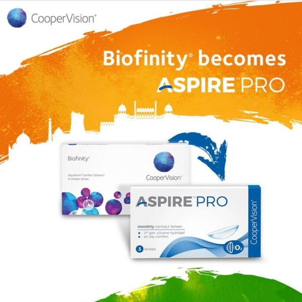 Biofinity Toric is now Aspire Pro Toric  Minus Power Only (Monthly Disposable 3 Lens Pack) Online Sale