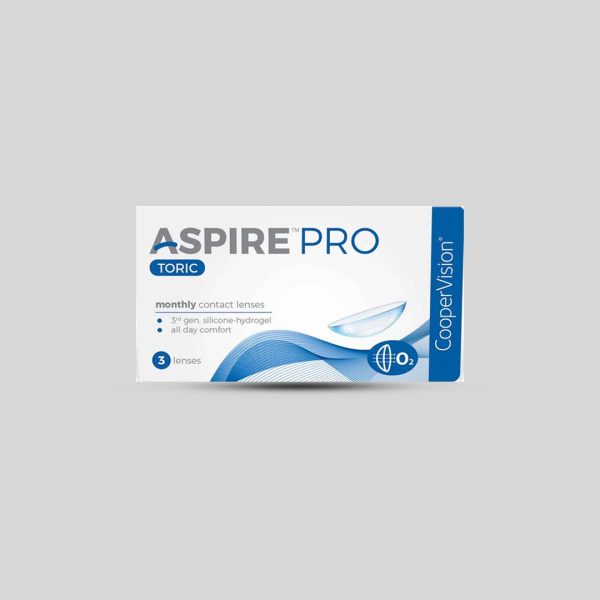 Biofinity Toric is now Aspire Pro Toric  Minus Power Only (Monthly Disposable 3 Lens Pack) Online Sale