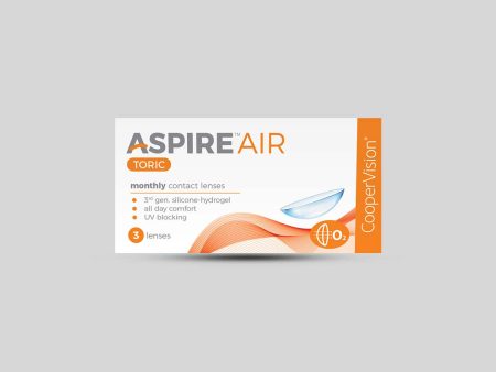 Aspire Air Toric 3 Lens Pack - For Plus Powers Only Supply