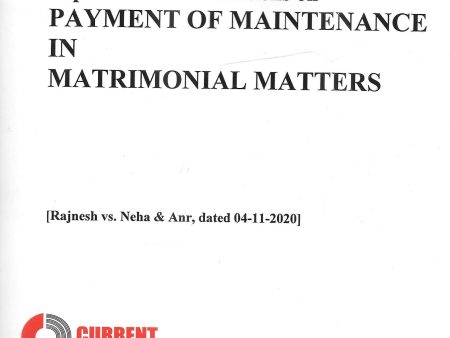 Supreme Court Directions on Payment of Maintenance on Matrimonial Matters Hot on Sale