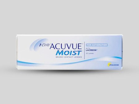 1 Day Acuvue Moist for Astigmatism 30 Lens Pack (Toric) Sale