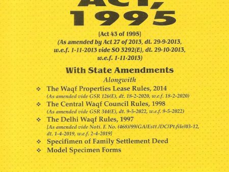 The Waqf Act ,1995 For Discount