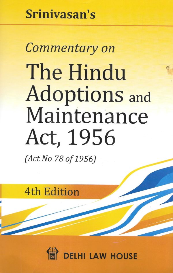 Commentary On The Hindu Adoption And Maintenance Act Sale