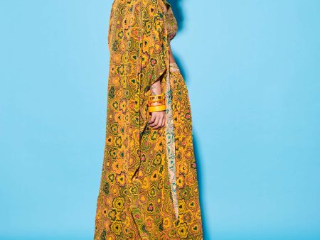 YELLOW PINWHEEL CAPE Hot on Sale