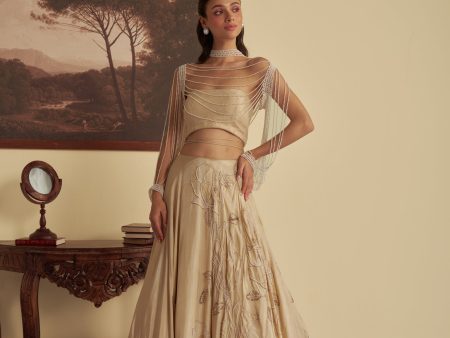 Victoria goldine lehenga Online now