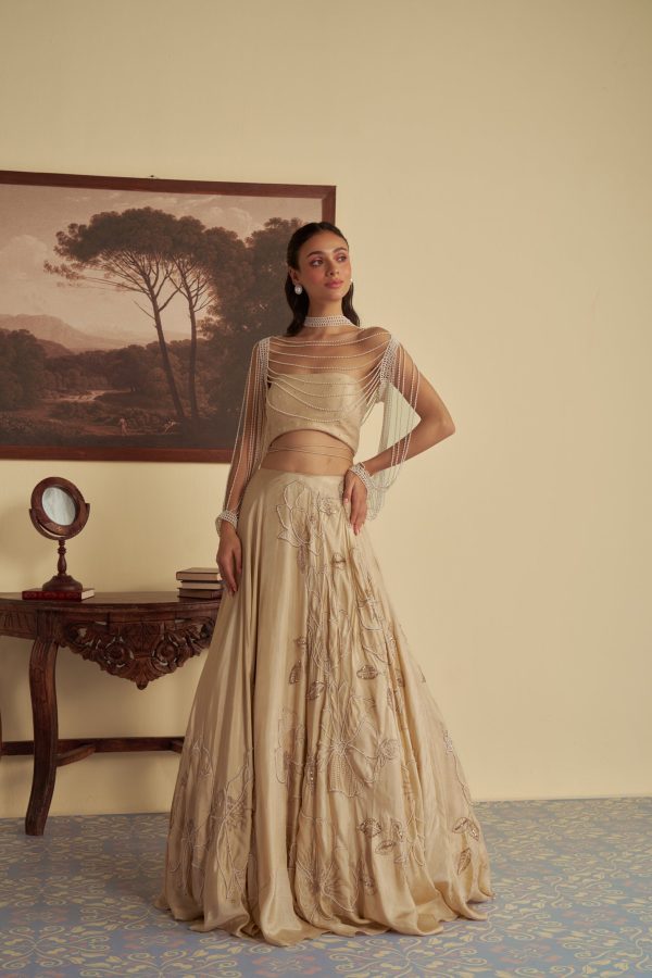 Victoria goldine lehenga Online now